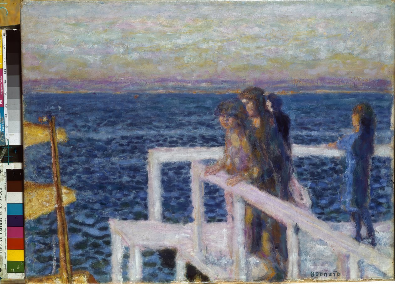 Cannes landingsplass av Pierre Bonnard