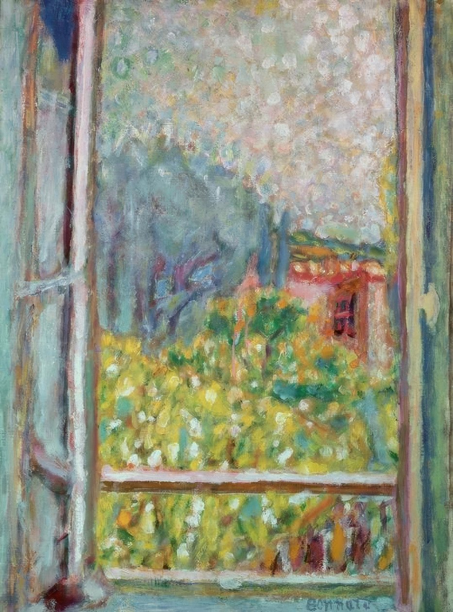 Det lille åpne vinduet av Pierre Bonnard