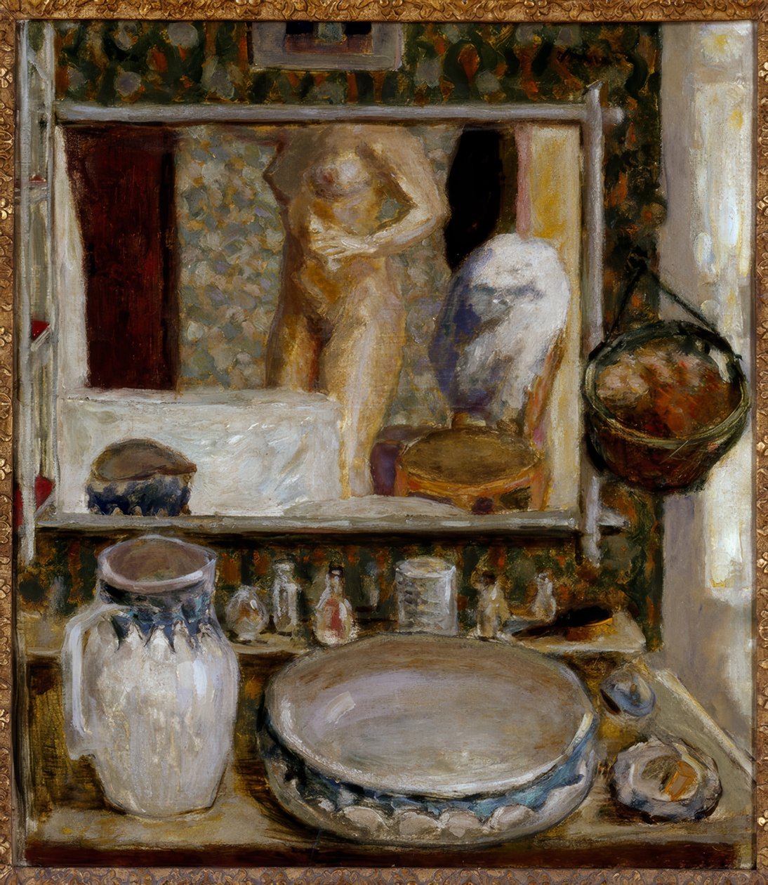 Sminkebordet eller isen av Pierre Bonnard