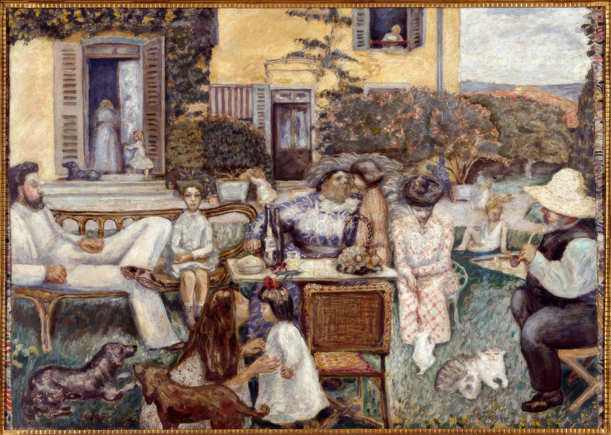 Borgerlig ettermiddag av Pierre Bonnard