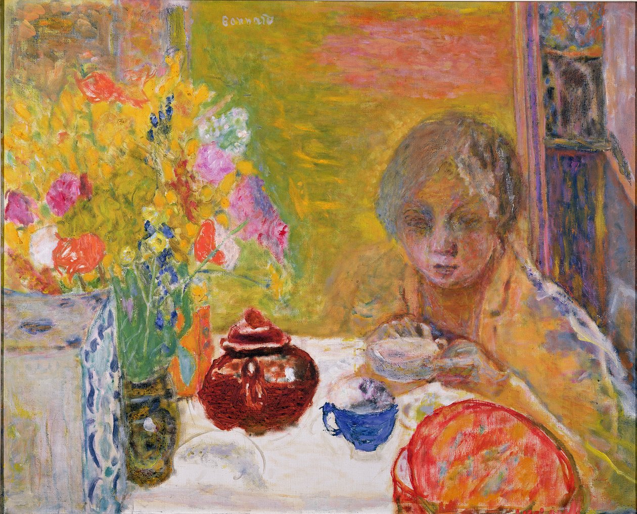 Lunsj, 1932 av Pierre Bonnard