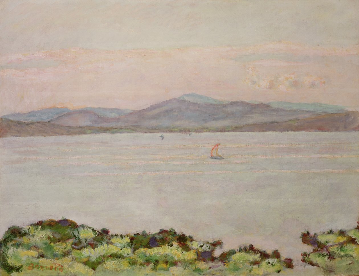 Gulfen mellom La Napoule og St. Raphael av Pierre Bonnard