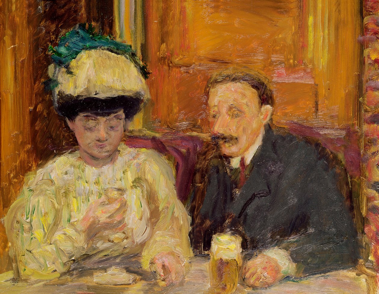 Den lille kafeen, 1900 av Pierre Bonnard