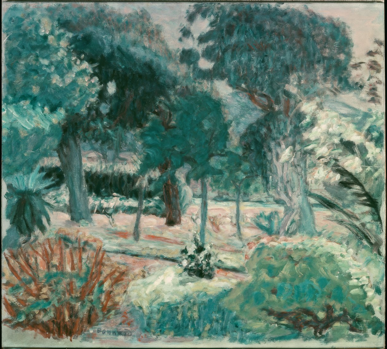 Hagen i Le Var (Saint-Tropez, Villa Joséphine) av Pierre Bonnard