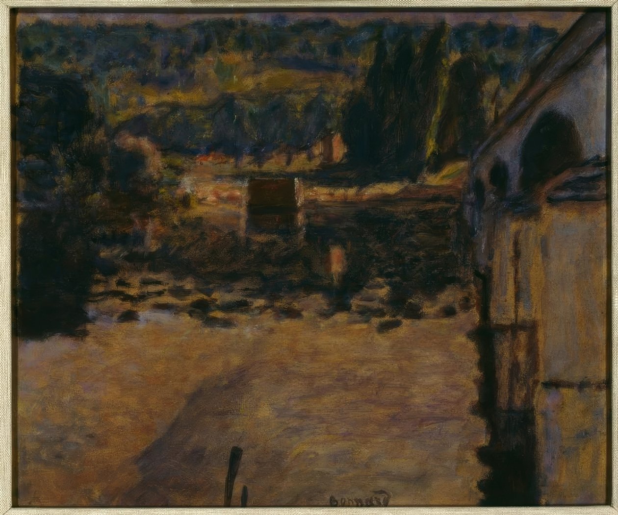 Broen ved Vernon av Pierre Bonnard