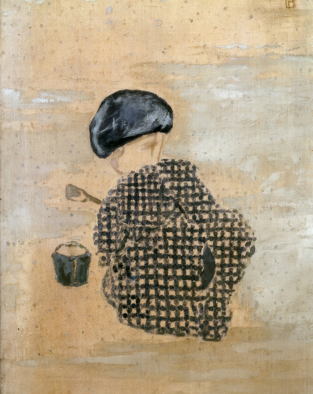 Barnet i sandpaien eller Barnet i bøtta av Pierre Bonnard