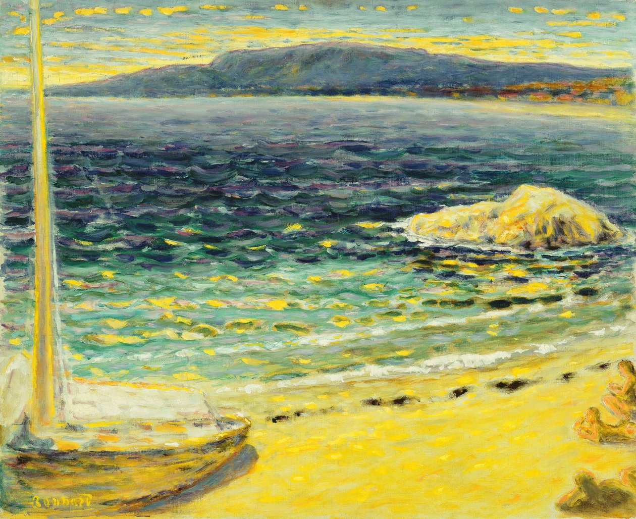 Marine, ca. 1910 (olje på lerret) av Pierre Bonnard