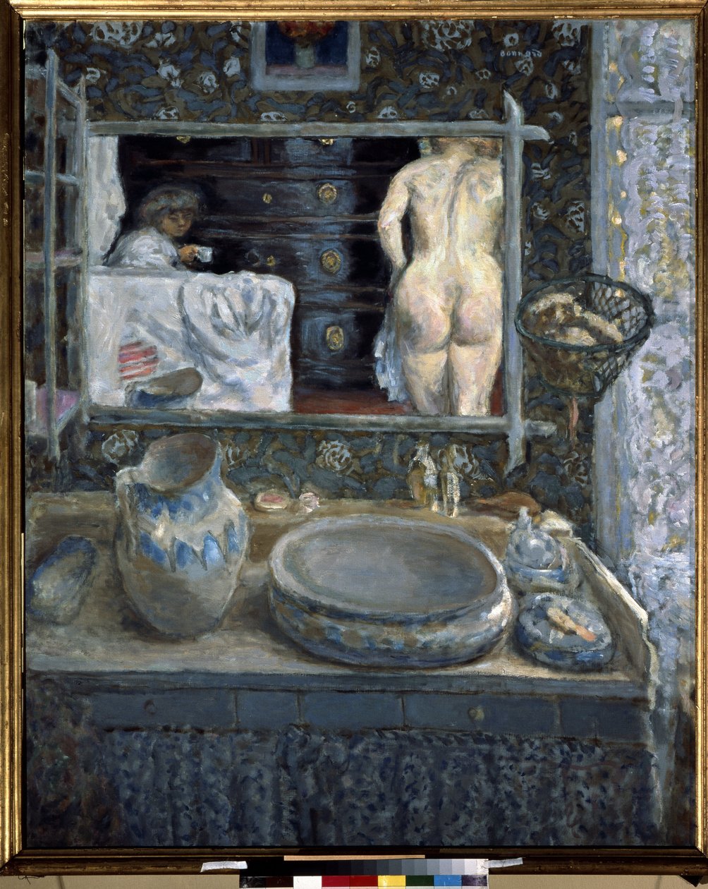 Speil over servant av Pierre Bonnard