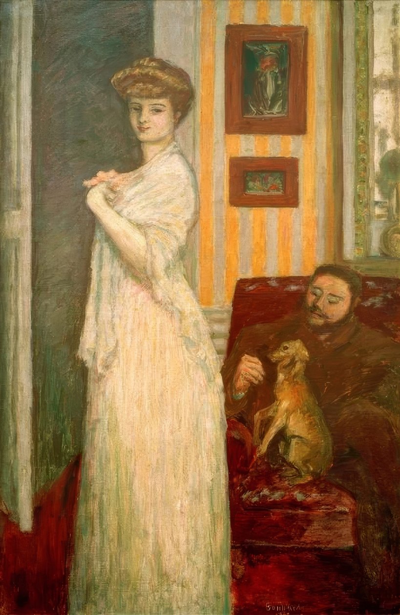 Misia Godebska og Thadée Natanson av Pierre Bonnard