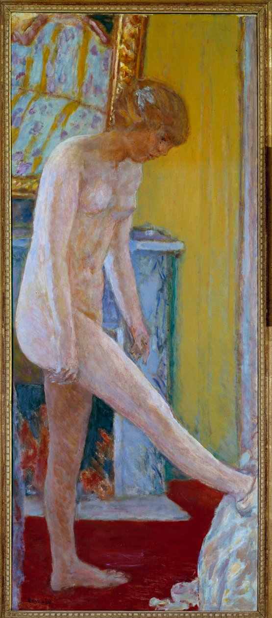 Nu-maleri av Pierre Bonnard (1867-1947) Paris fra det 20. århundre, kommunalt museum for moderne kunst av Pierre Bonnard