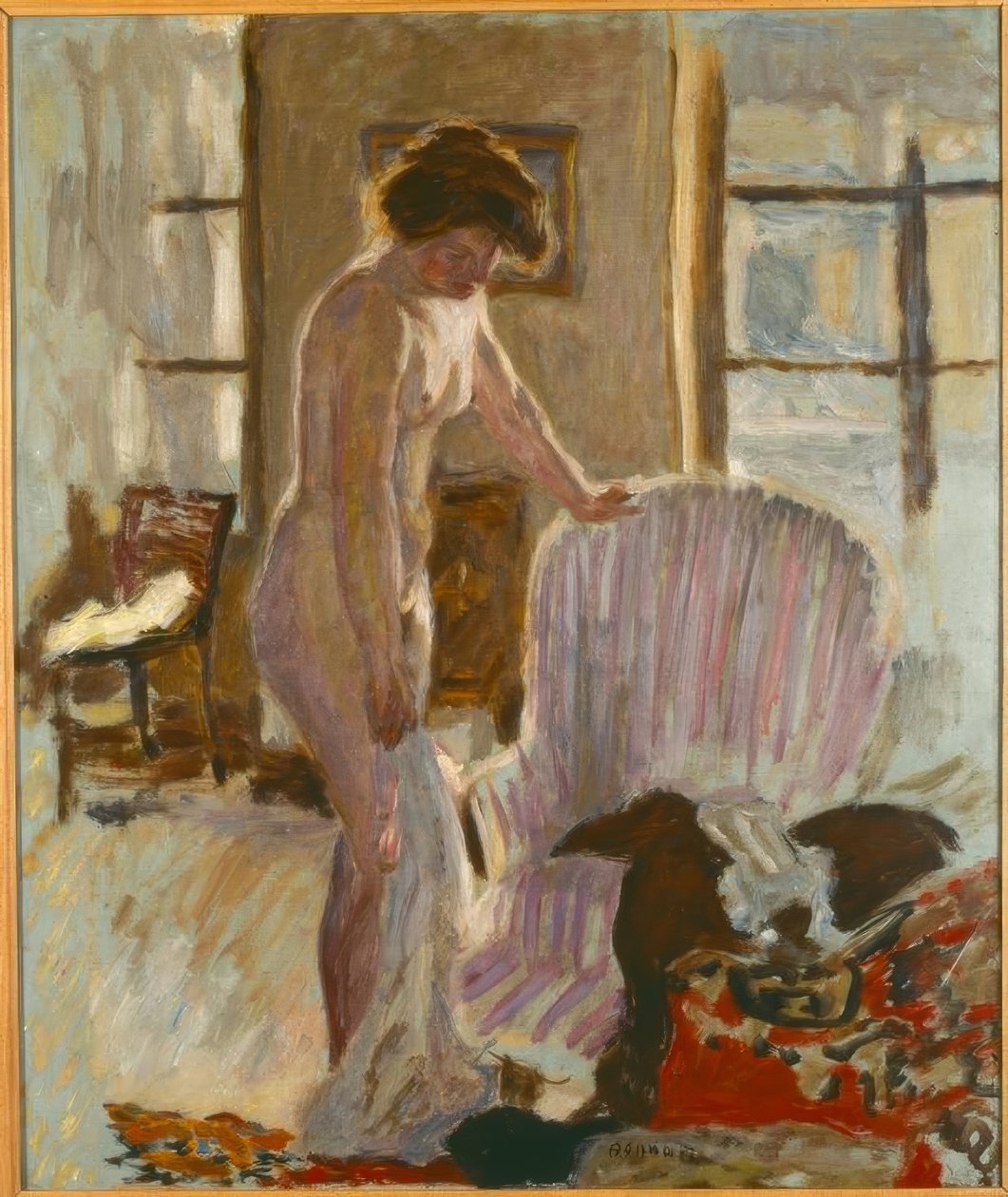 Naken i et interiør av Pierre Bonnard