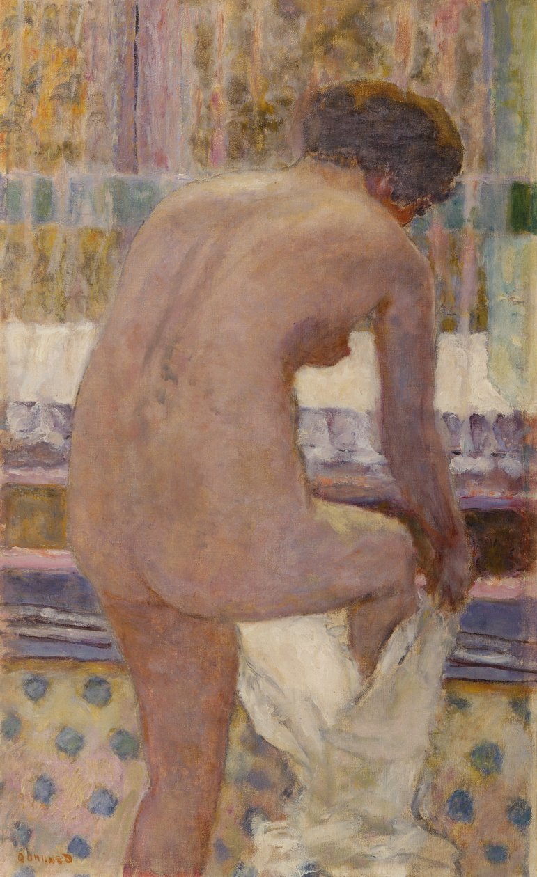 Nakendressing av Pierre Bonnard