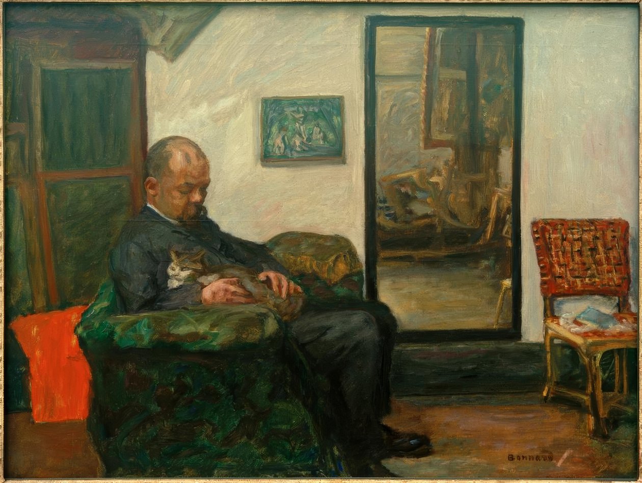 Portrett av Ambroise Vollard av Pierre Bonnard