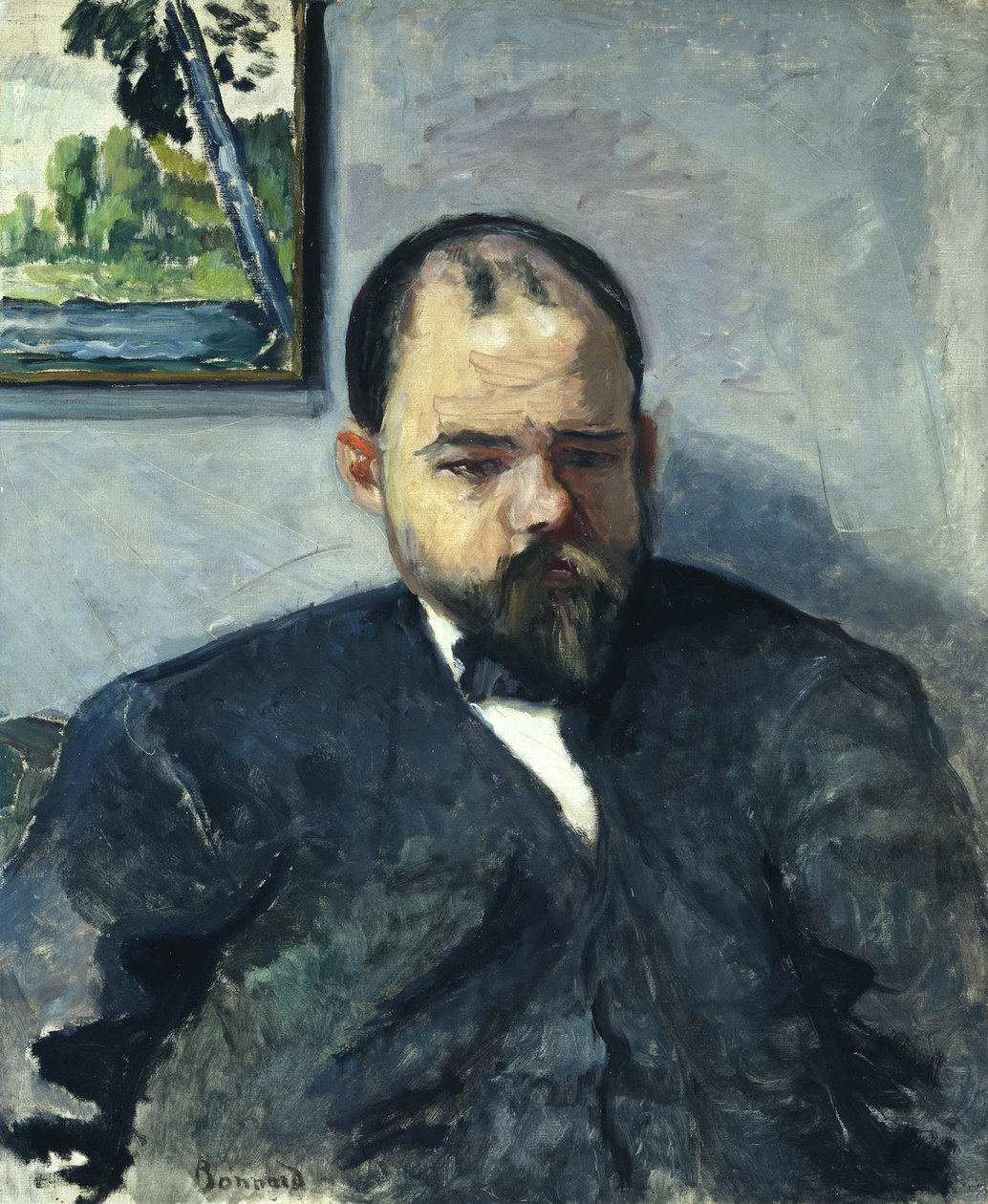 Portrett av Ambroise Vollard 1865-1939, ca 1904. av Pierre Bonnard