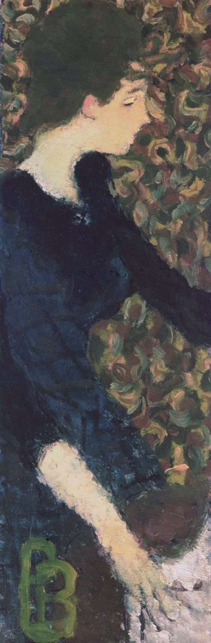Portrett av Berthe Schaedlin (olje på papp) av Pierre Bonnard