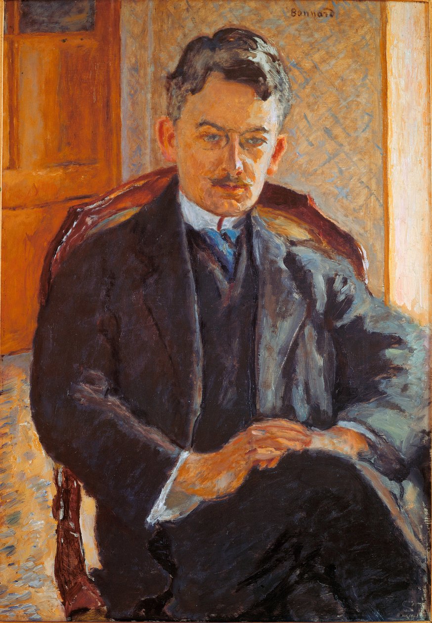Portrett av G.B. Georges Besson: kunstkritiker og samler, av Pierre Bonnard