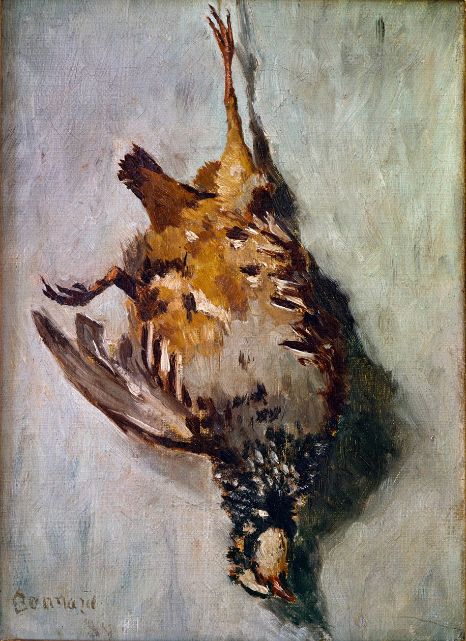 Rød rapphøne av Pierre Bonnard