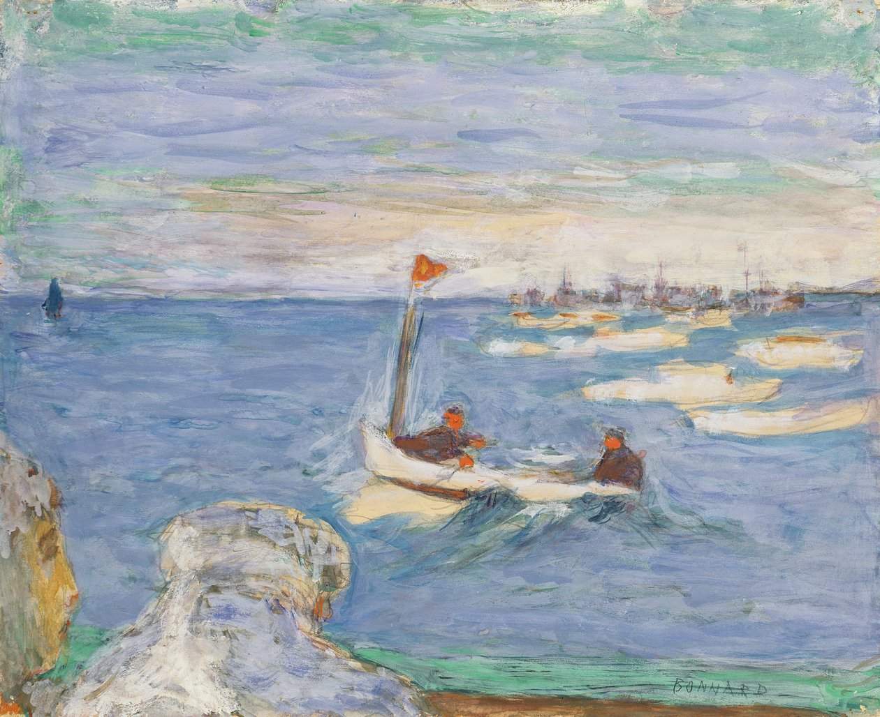 Regatta, ca. 1930 av Pierre Bonnard