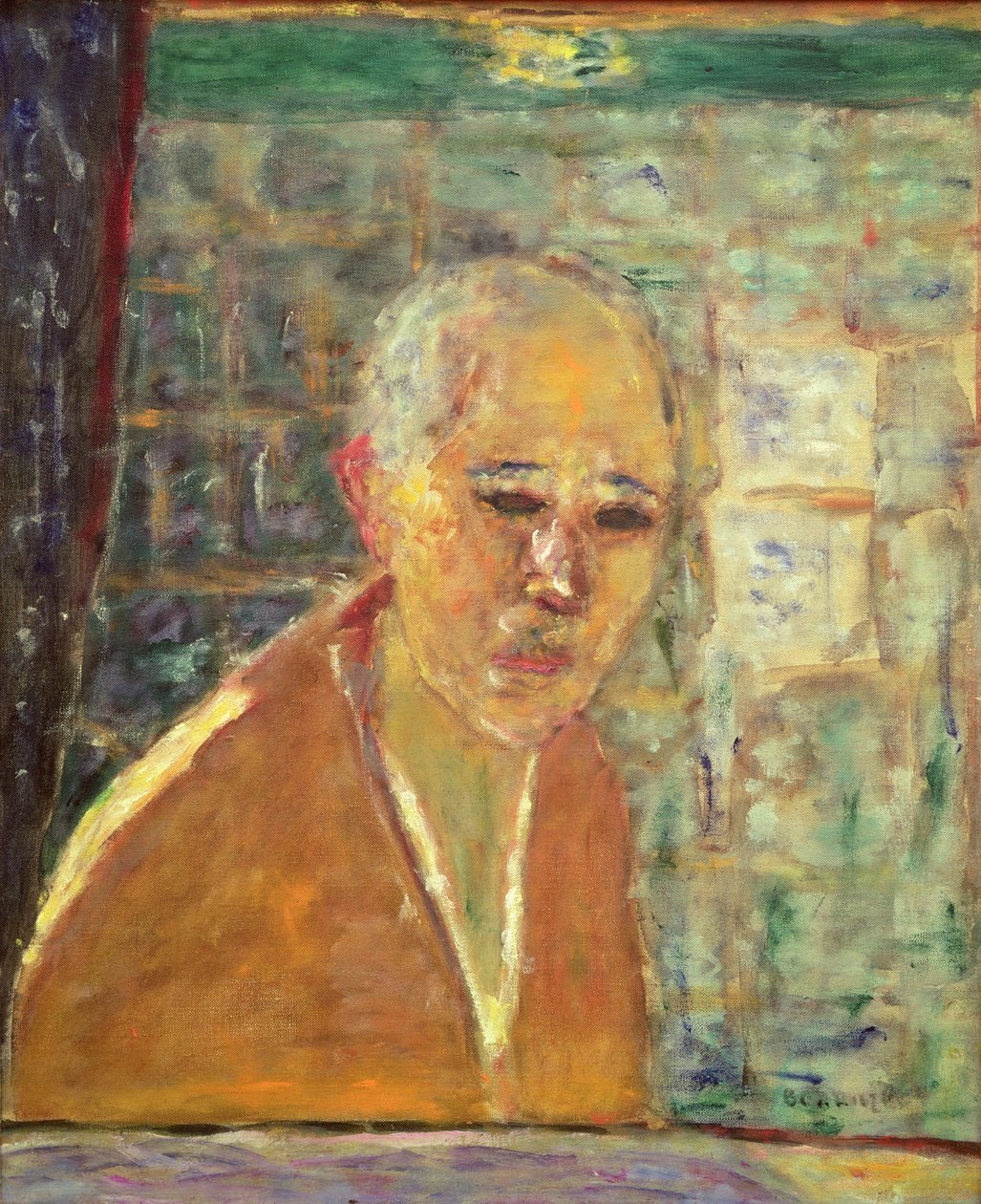 Selvportrett, 1945 av Pierre Bonnard
