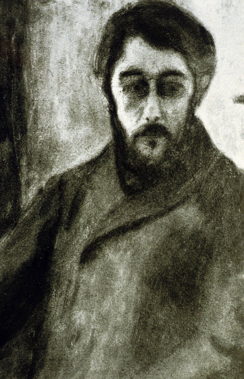 Selvportrett (lito) av Pierre Bonnard