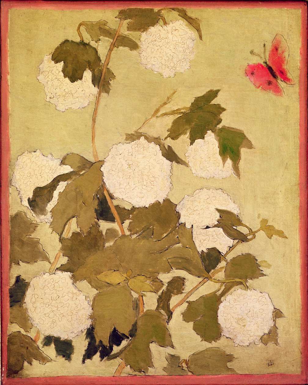 Snøballer, 1891 av Pierre Bonnard