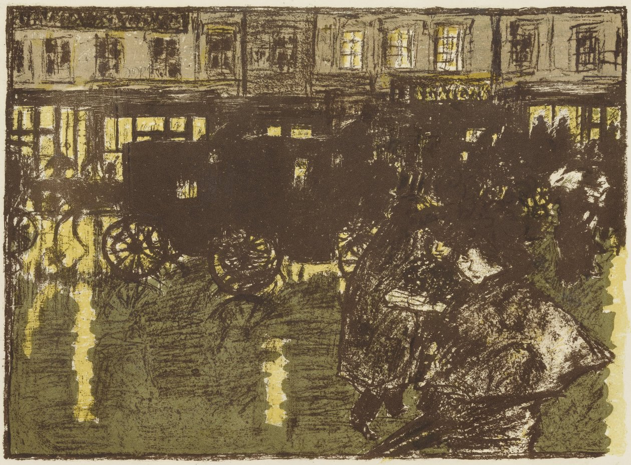 Noen aspekter av livet i Paris av Pierre Bonnard
