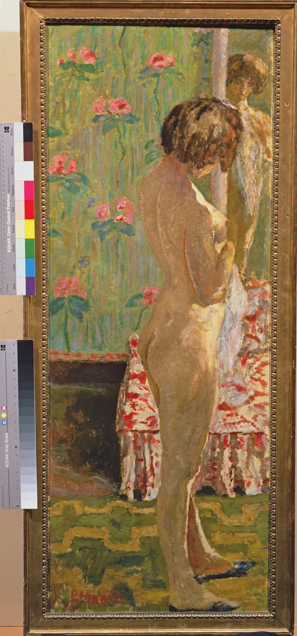 Stående naken kvinne av Pierre Bonnard