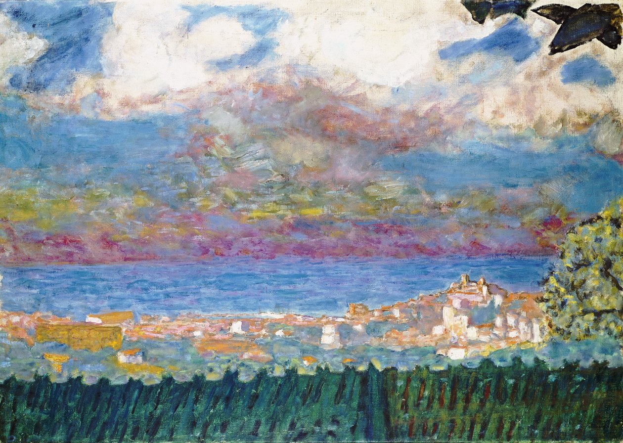 Stormfull himmel over Cannes, 1945 av Pierre Bonnard