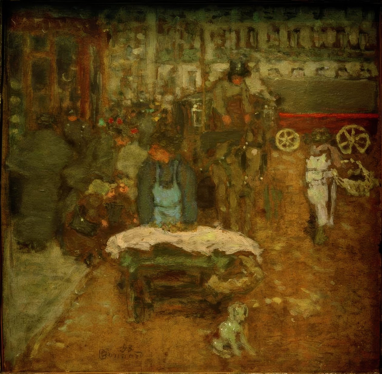 På Boulevarden av Pierre Bonnard