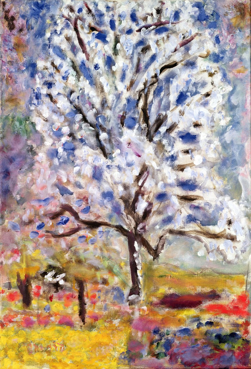 The Almond Tree in Blossom, 1947 av Pierre Bonnard