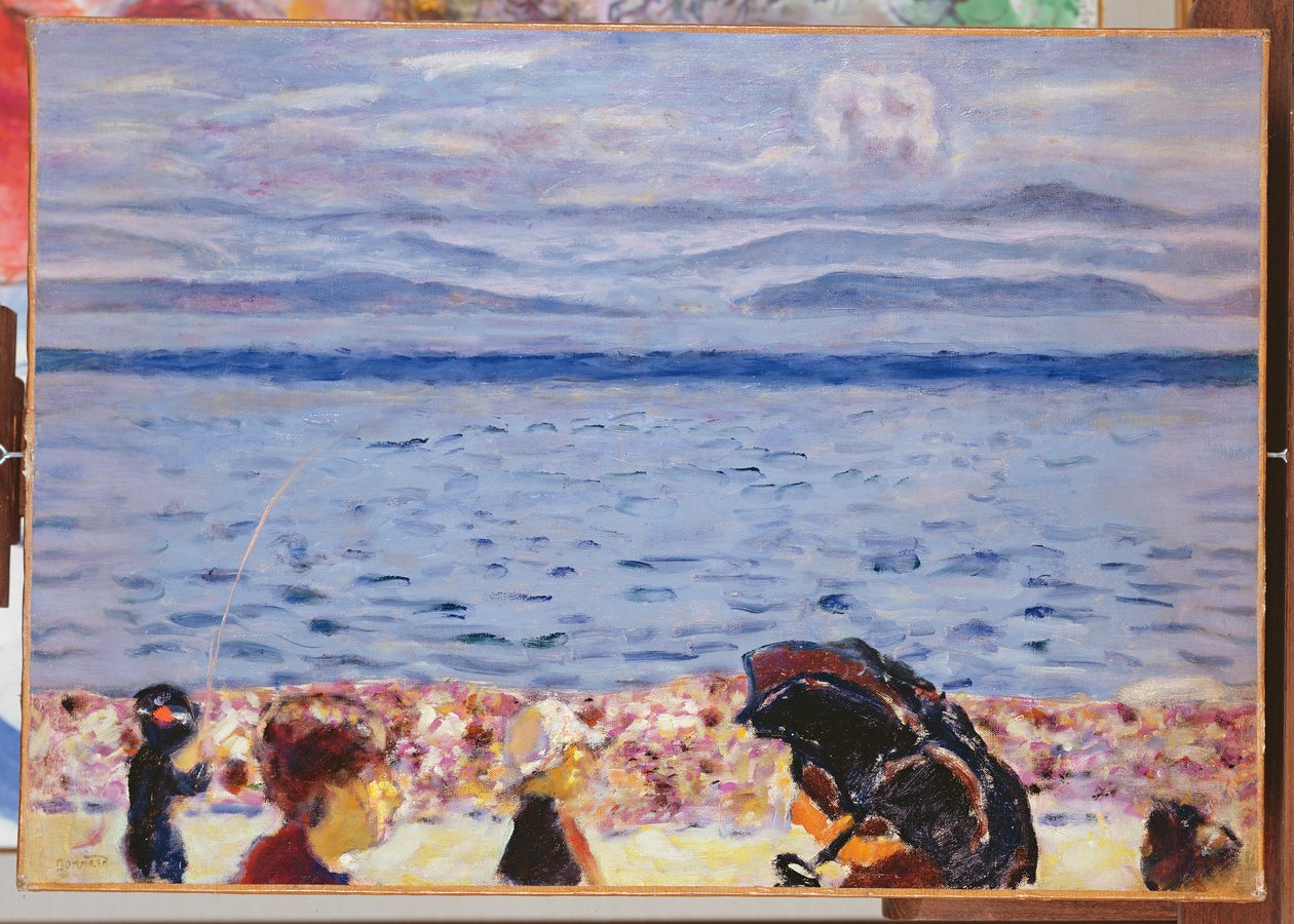 Stranden, Blåhavet, ca. 1930 av Pierre Bonnard