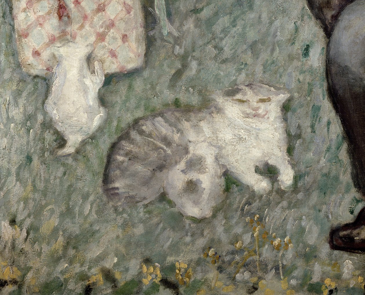 The Bourgeois Afternoon, eller The Terrasse Family, 1900 av Pierre Bonnard