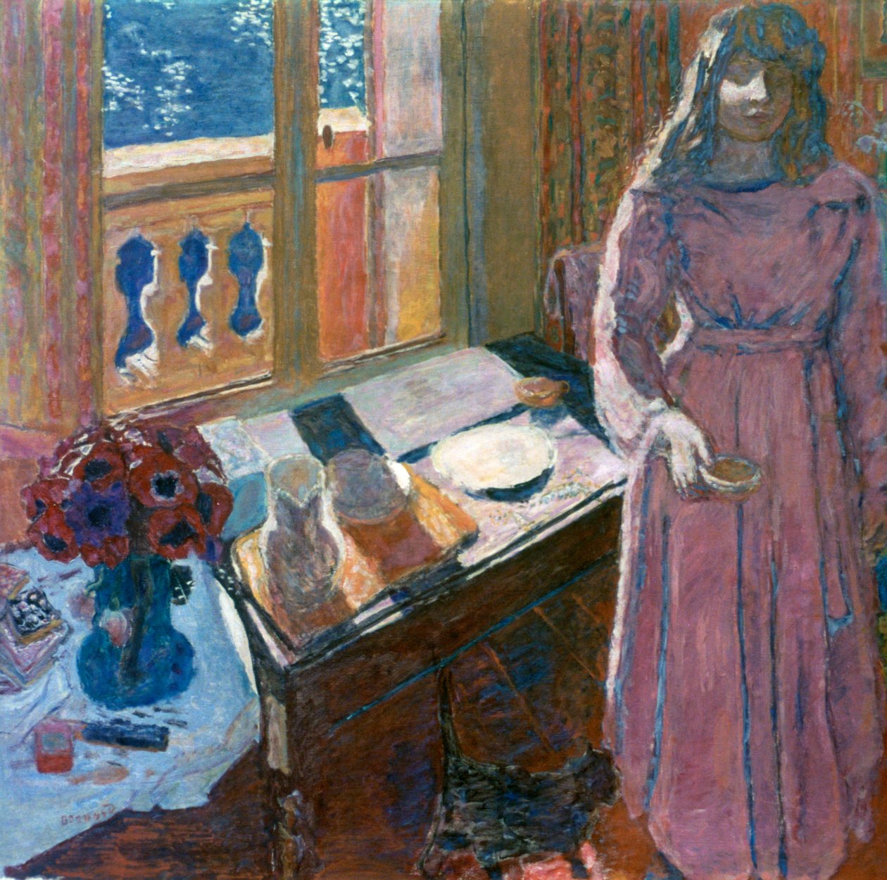 The Bowl of Milk, c1919 av Pierre Bonnard