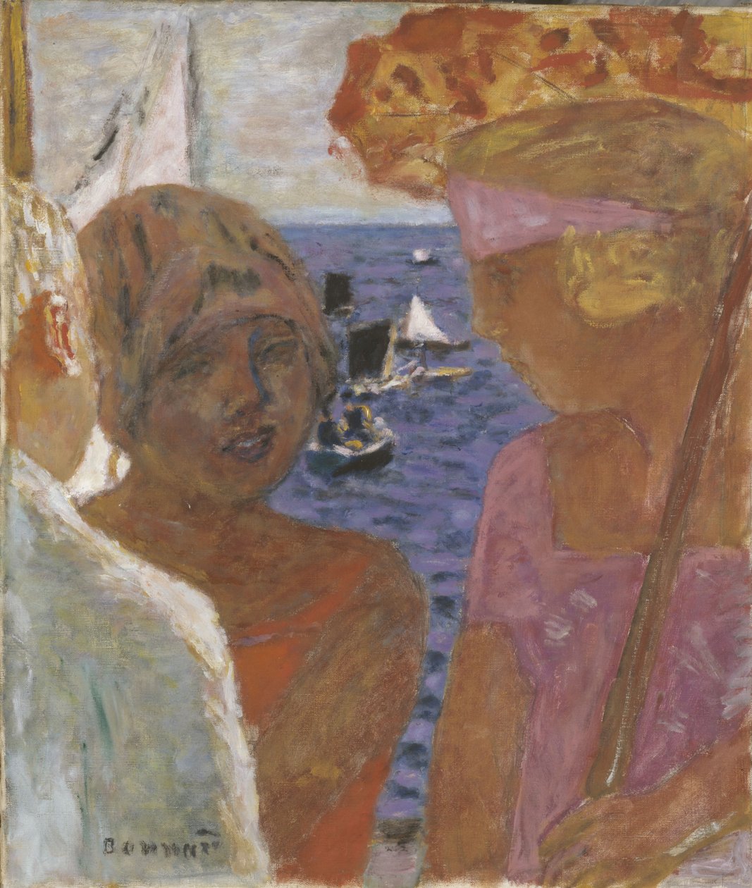 Samtalen i Arcachon av Pierre Bonnard