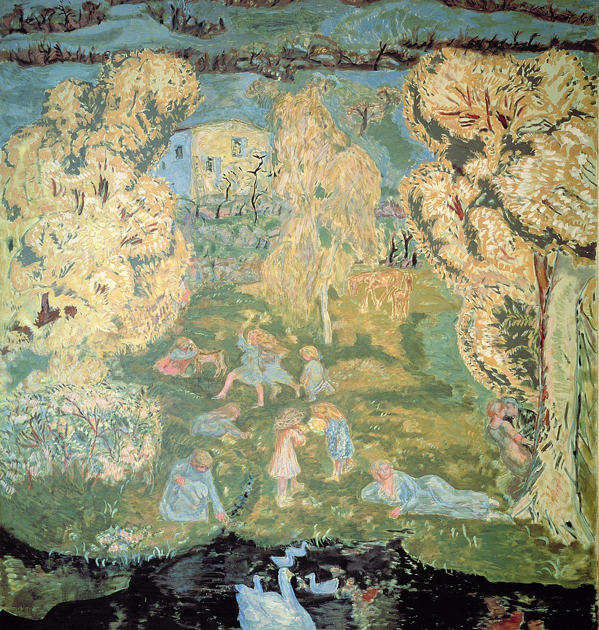 De første vårdagene på landsbygda, 1912 av Pierre Bonnard