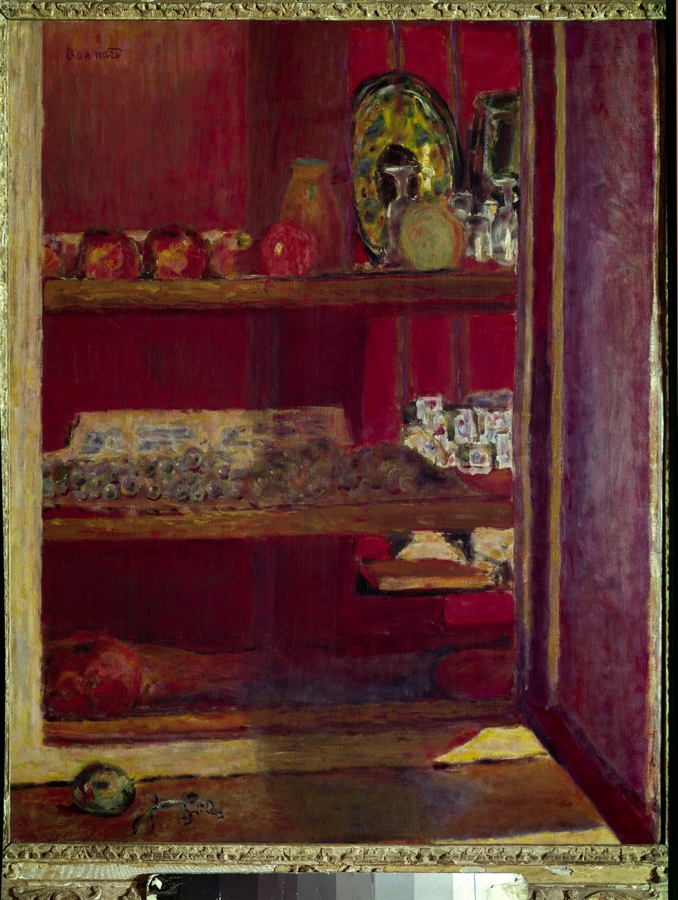 Det røde kabinettet av Pierre Bonnard