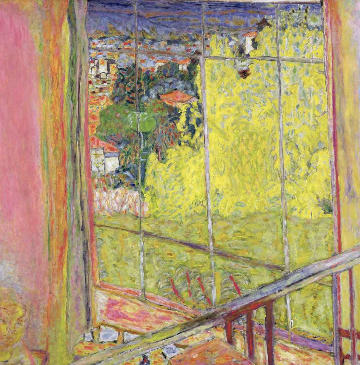 Studioet med Mimosa av Pierre Bonnard