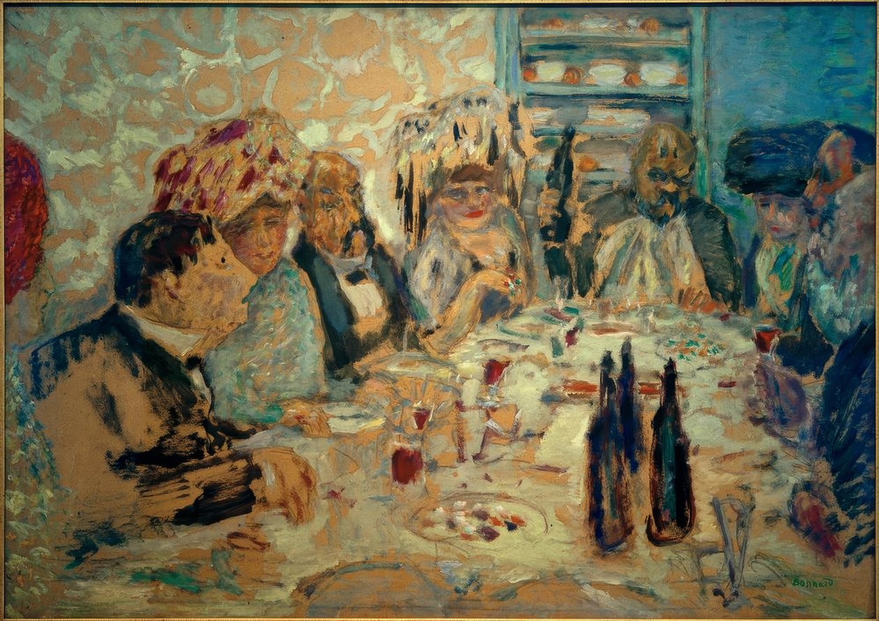 En middag på Vollard eller Vollard-kjelleren av Pierre Bonnard