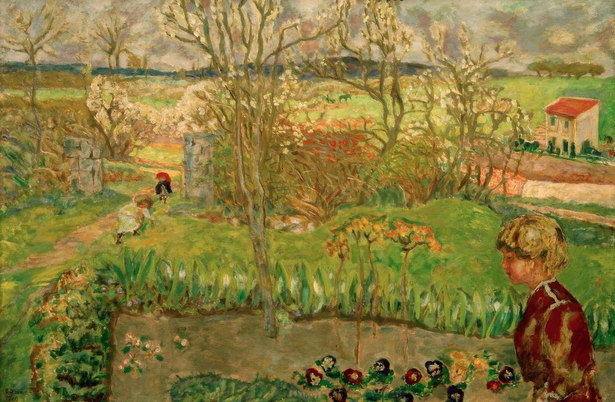 Vorfrühling (Tankene) av Pierre Bonnard