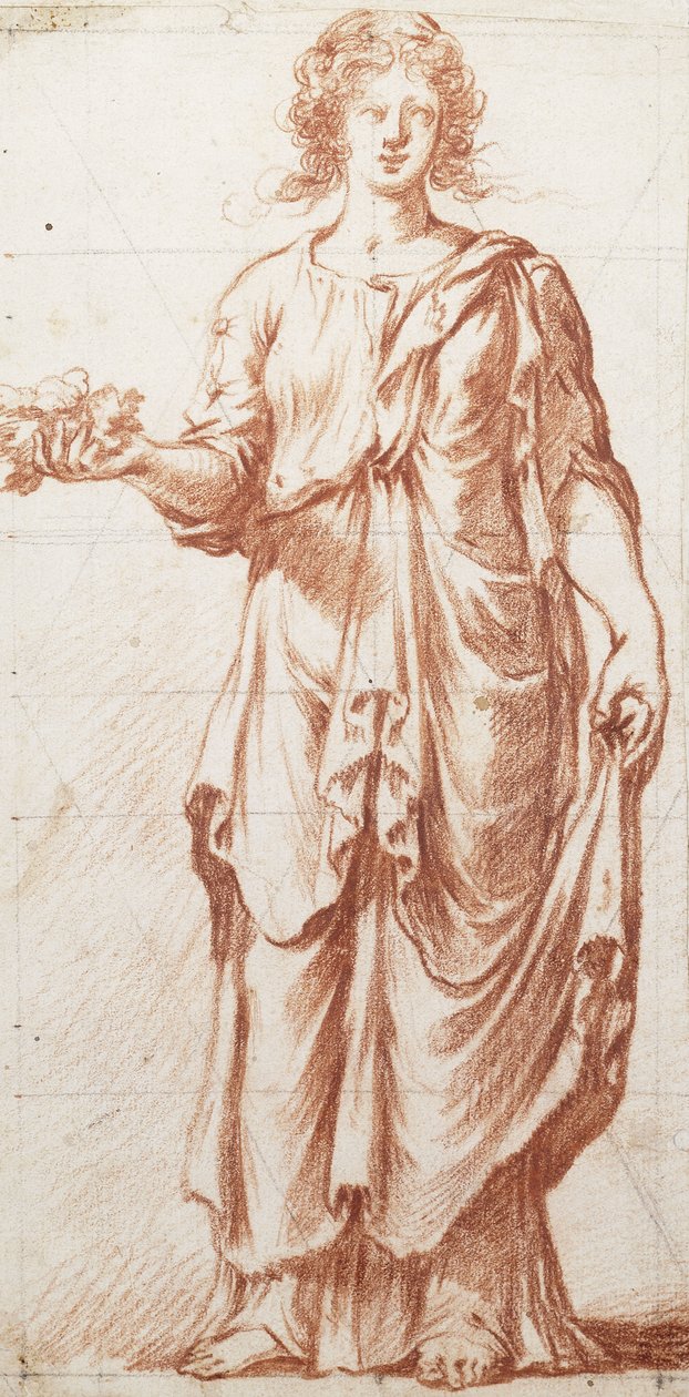 En stående allegorisk figur av Pierre Brebiette