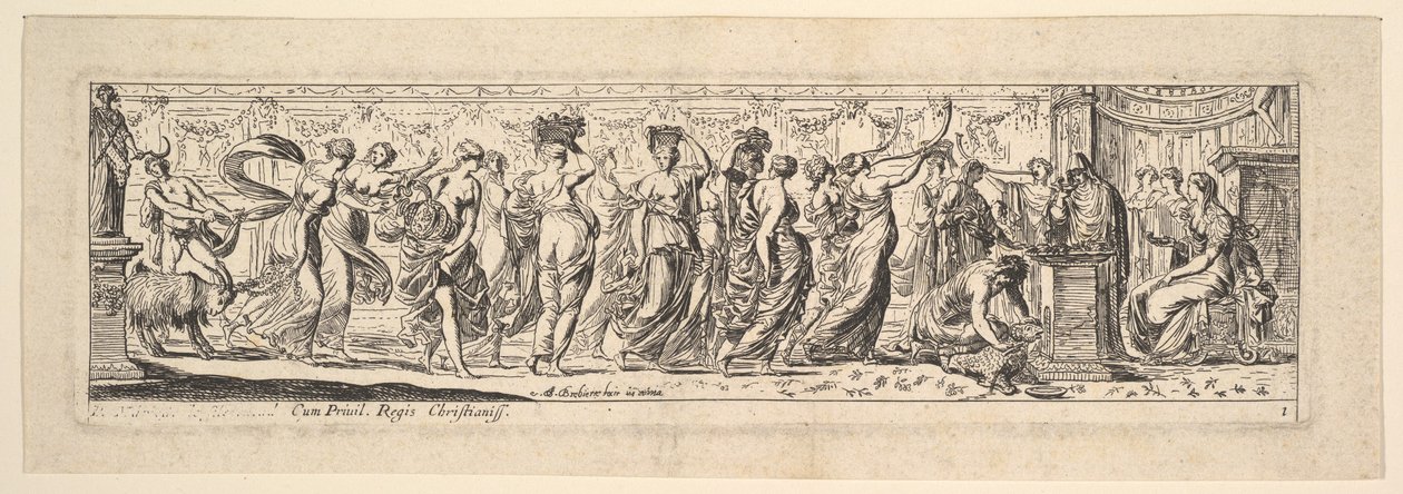 Bachnal, 1615-42. av Pierre Brebiette