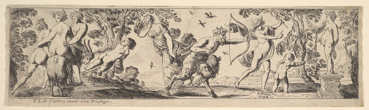 Bachnal, 1615-42. av Pierre Brebiette