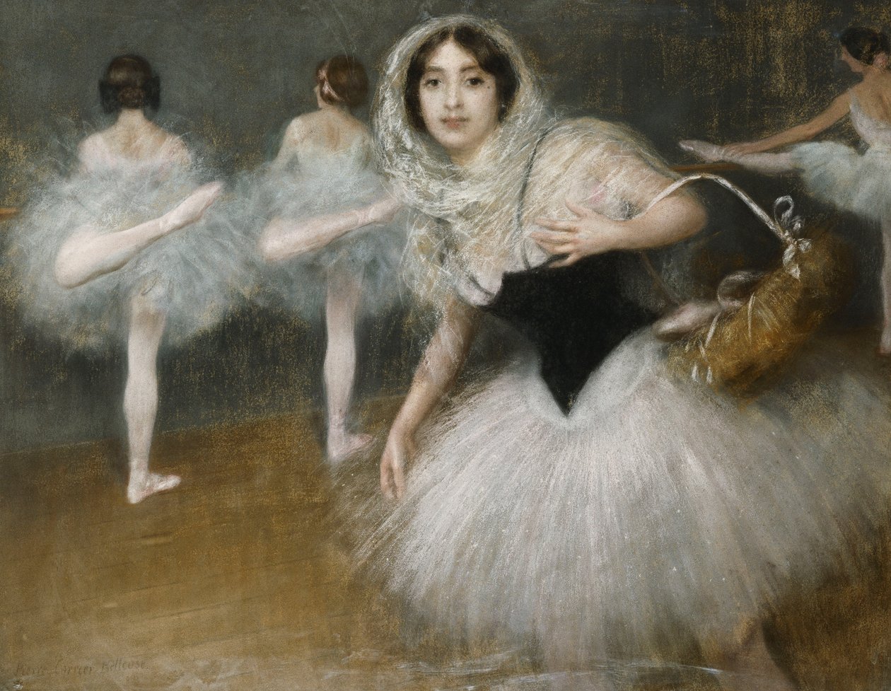 Danserne; Danserne av Pierre Carrier Belleuse