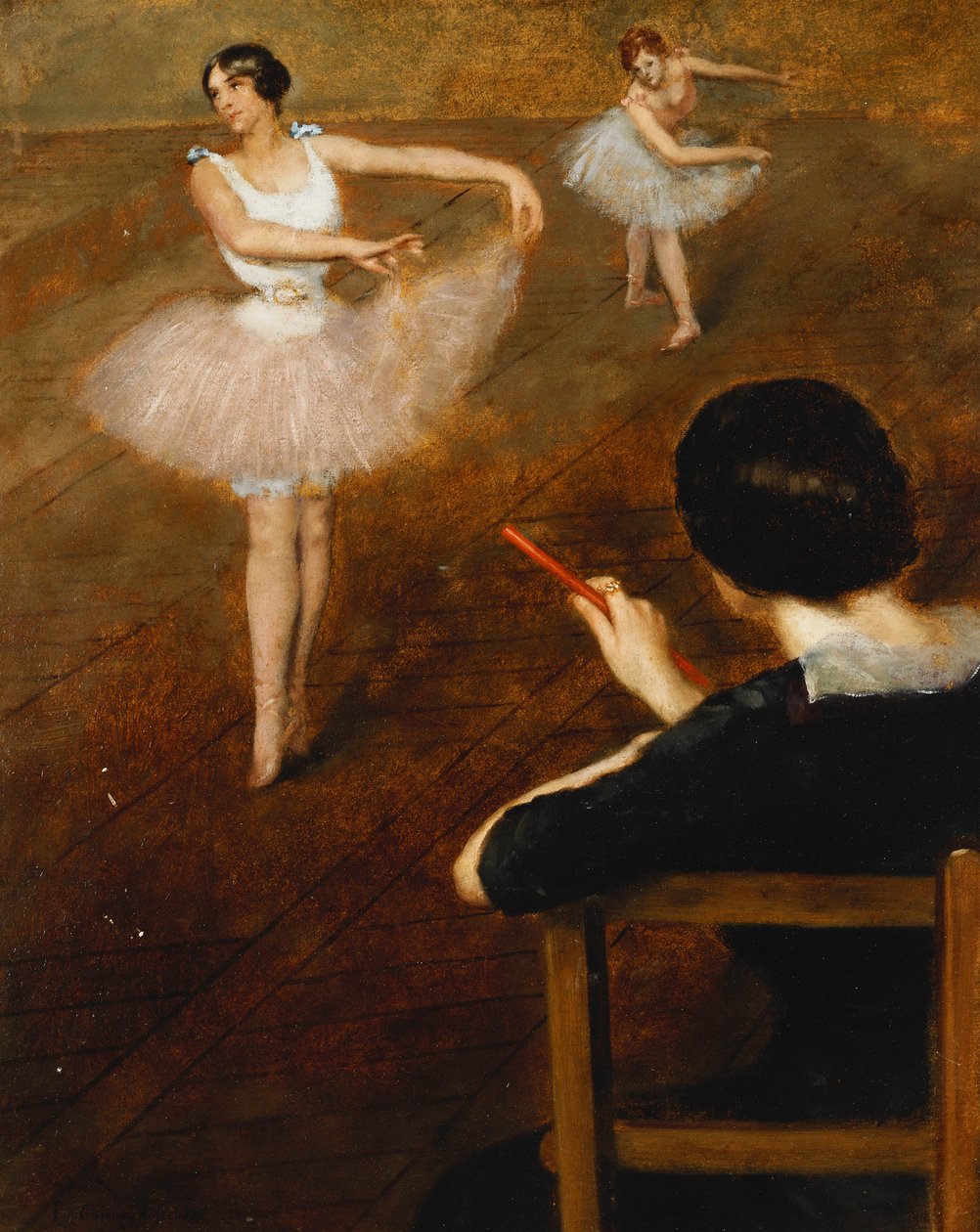 Balletttimen av Pierre Carrier Belleuse