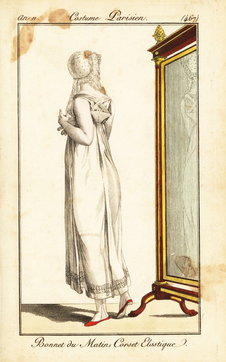 Merveilleuse foran et speil, Paris av Pierre Charles Baquoy