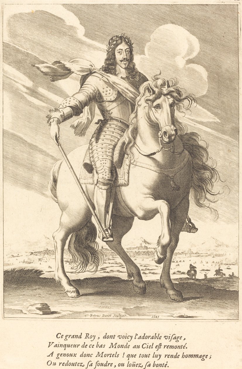 Ludvig XIII av Pierre Daret de Cazeneuve