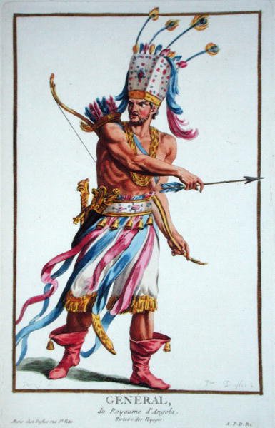 A Warrior Chief of Angola, fra 
