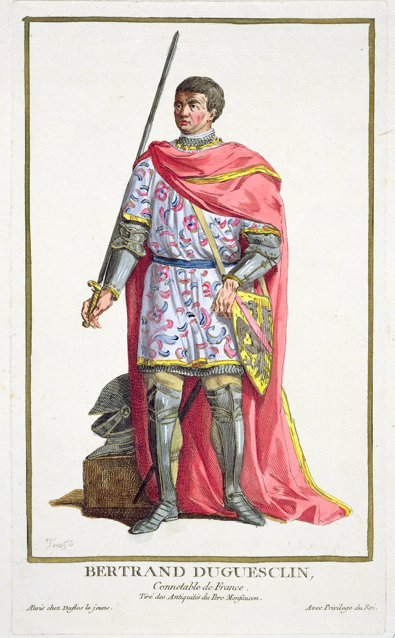 Bertrand du Guesclin (1320-80) fra 