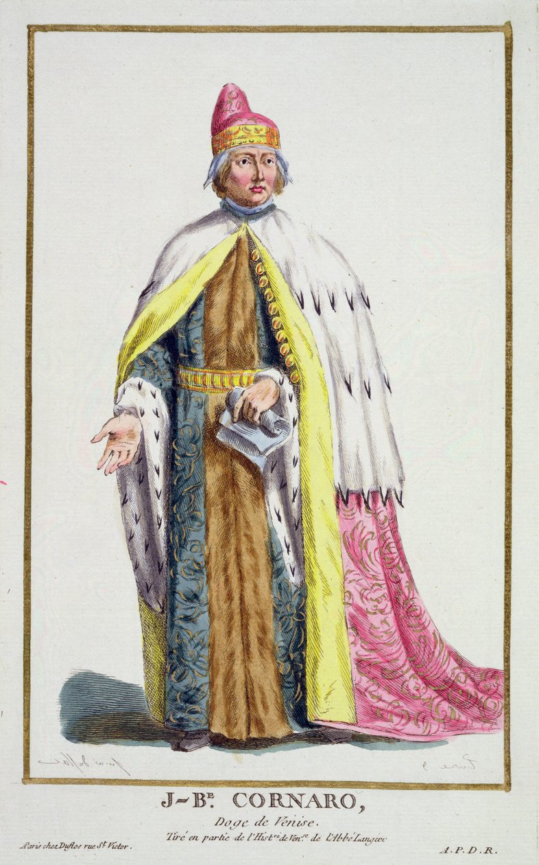 Giovanni Cornaro (1647-1722) Doge av Venezia, fra 