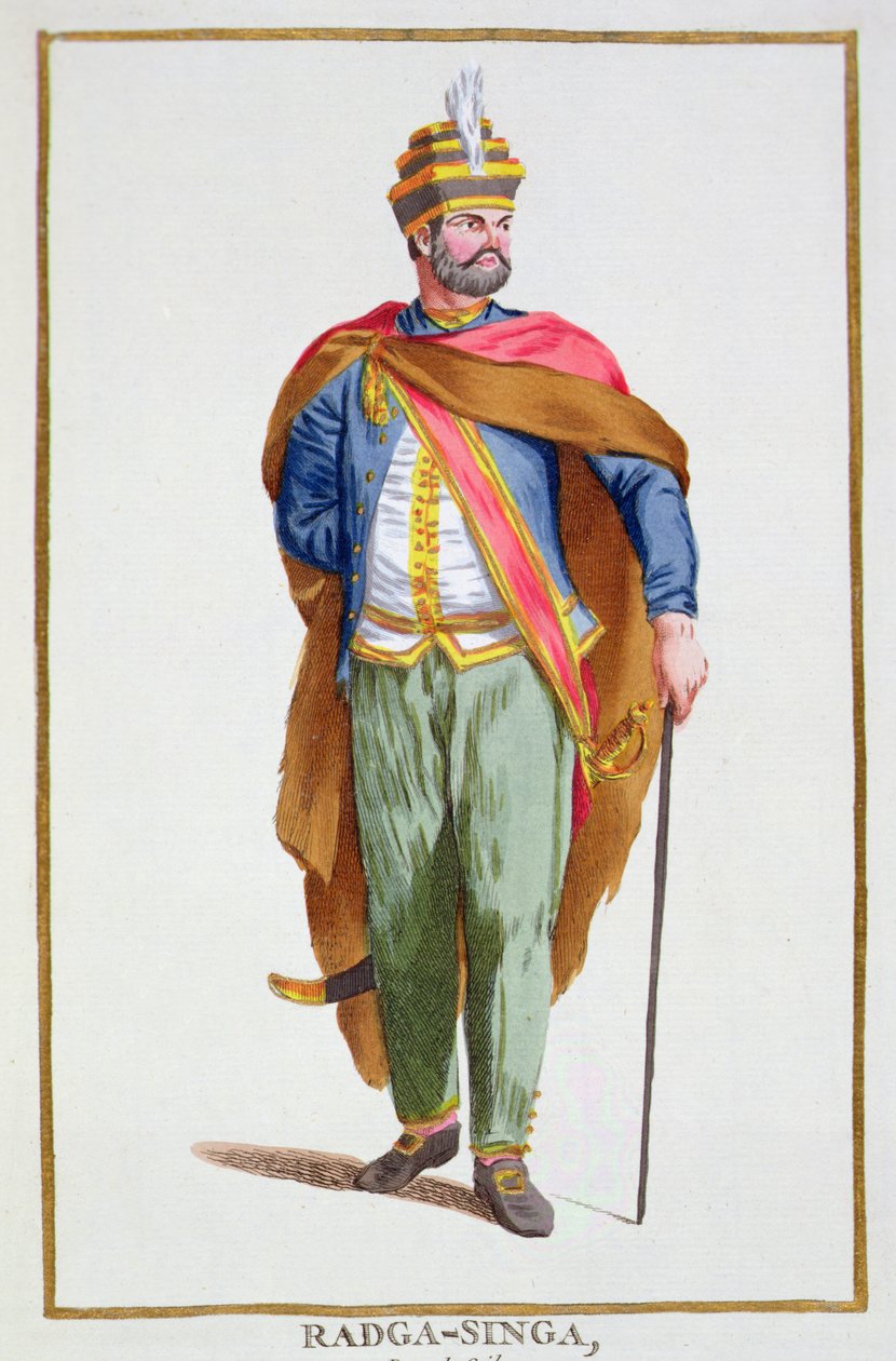 Raja-Singa King of Ceylon fra 